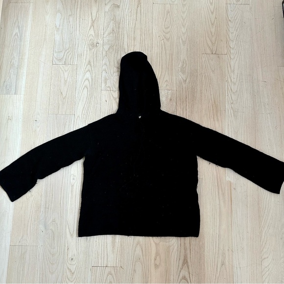 Reformation 100% Alpaca Knit Hoodie Size M - Picture 3 of 5